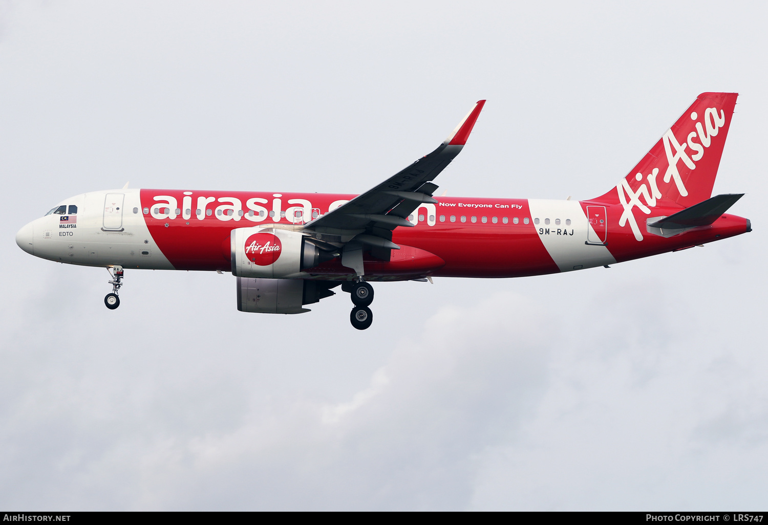 Aircraft Photo of 9M-RAJ | Airbus A320-251N | AirAsia | AirHistory.net #630178