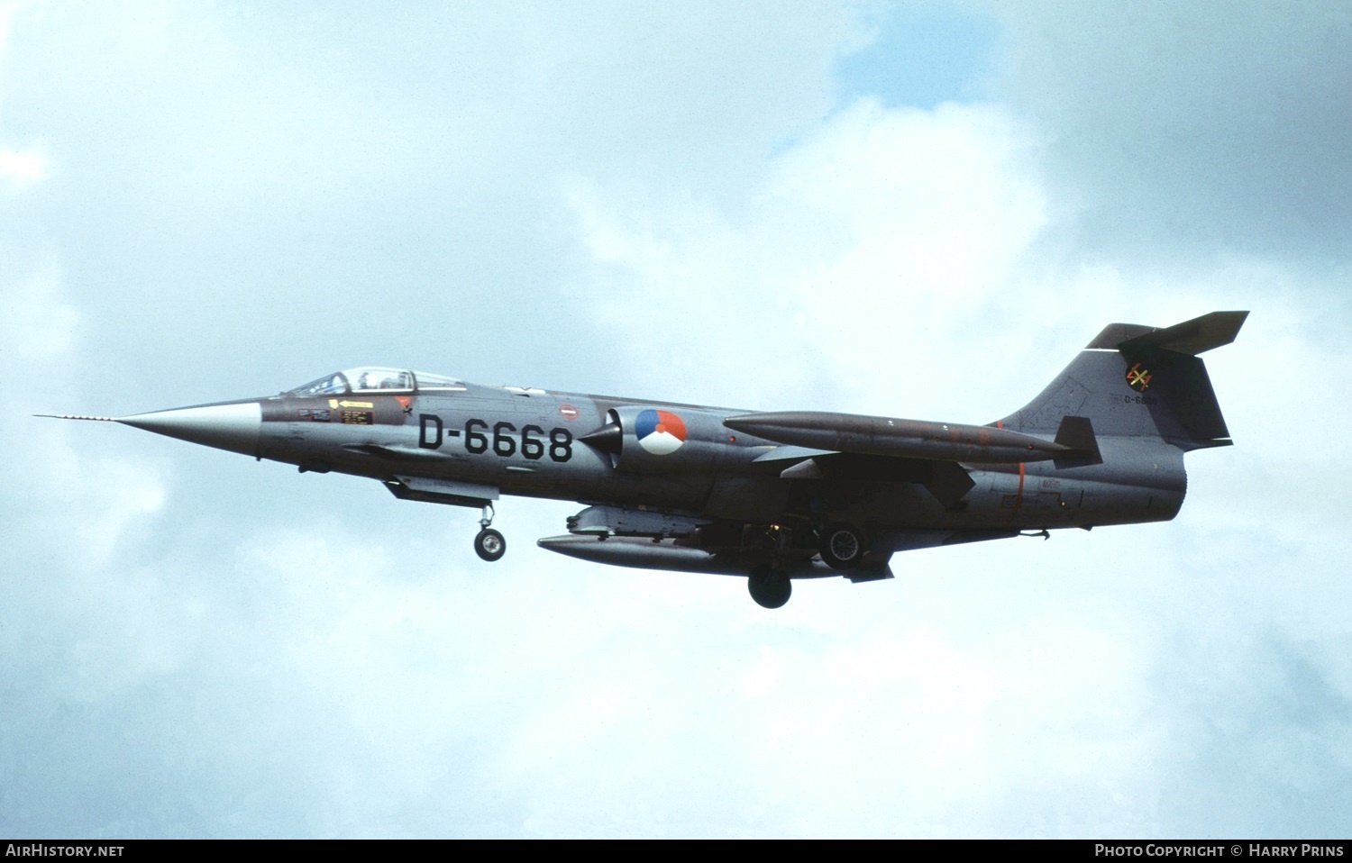 Aircraft Photo of D-6668 | Lockheed F-104G Starfighter | Netherlands - Air Force | AirHistory.net #630212