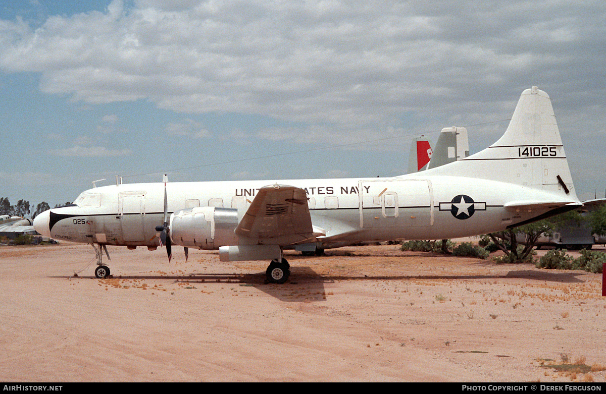 Aircraft Photo of 141025 | Convair C-131F | USA - Navy | AirHistory.net #630220