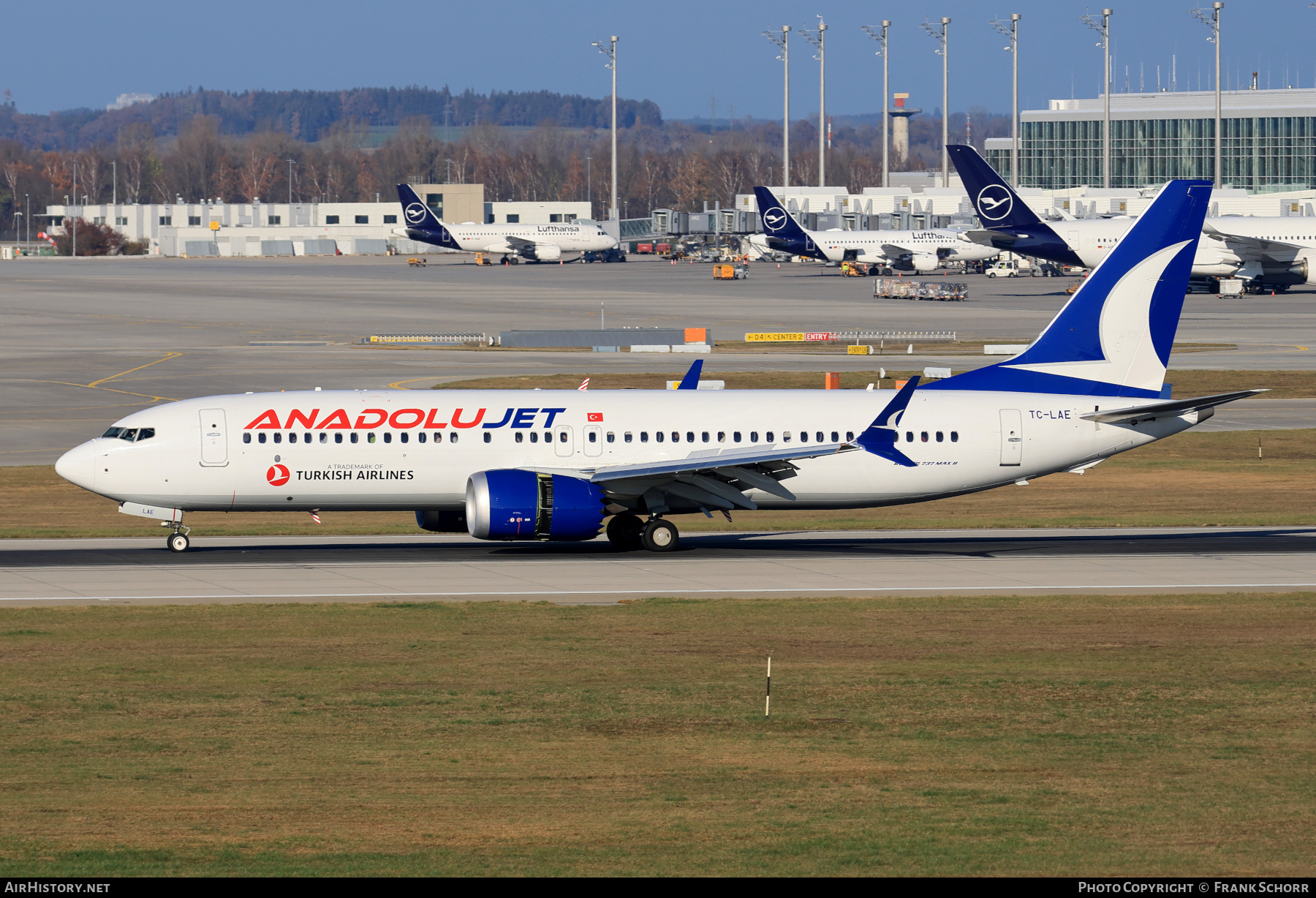Aircraft Photo of TC-LAE | Boeing 737-8 Max 8 | AnadoluJet | AirHistory.net #630230