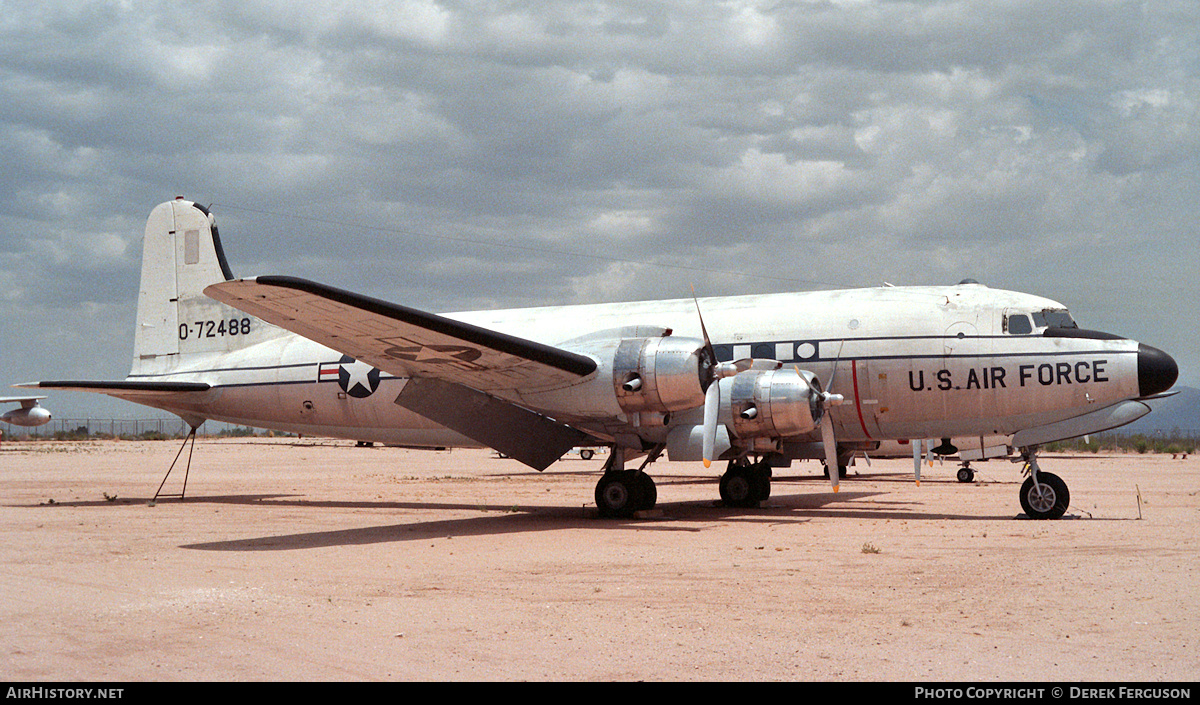 Aircraft Photo of 42-72488 / 0-72488 | Douglas C-54D Skymaster | USA - Air Force | AirHistory.net #630232