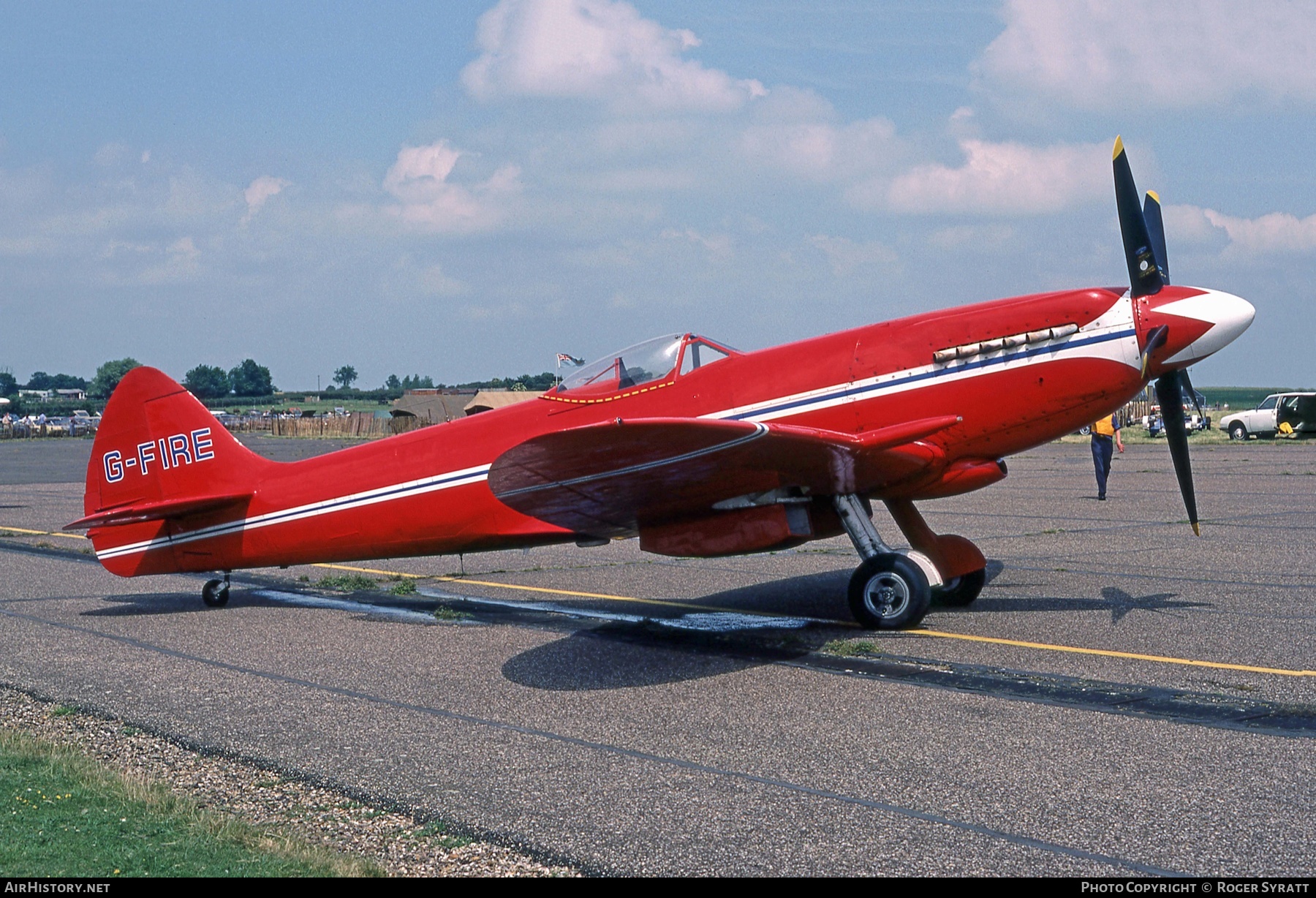 Aircraft Photo of G-FIRE | Supermarine 379 Spitfire FR14C | AirHistory.net #630234