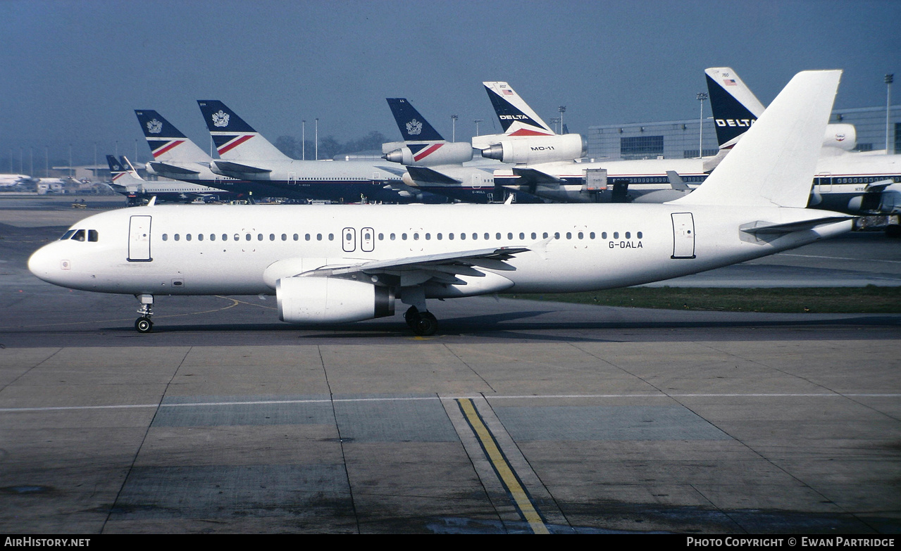 Aircraft Photo of G-OALA | Airbus A320-231 | AirHistory.net #630245