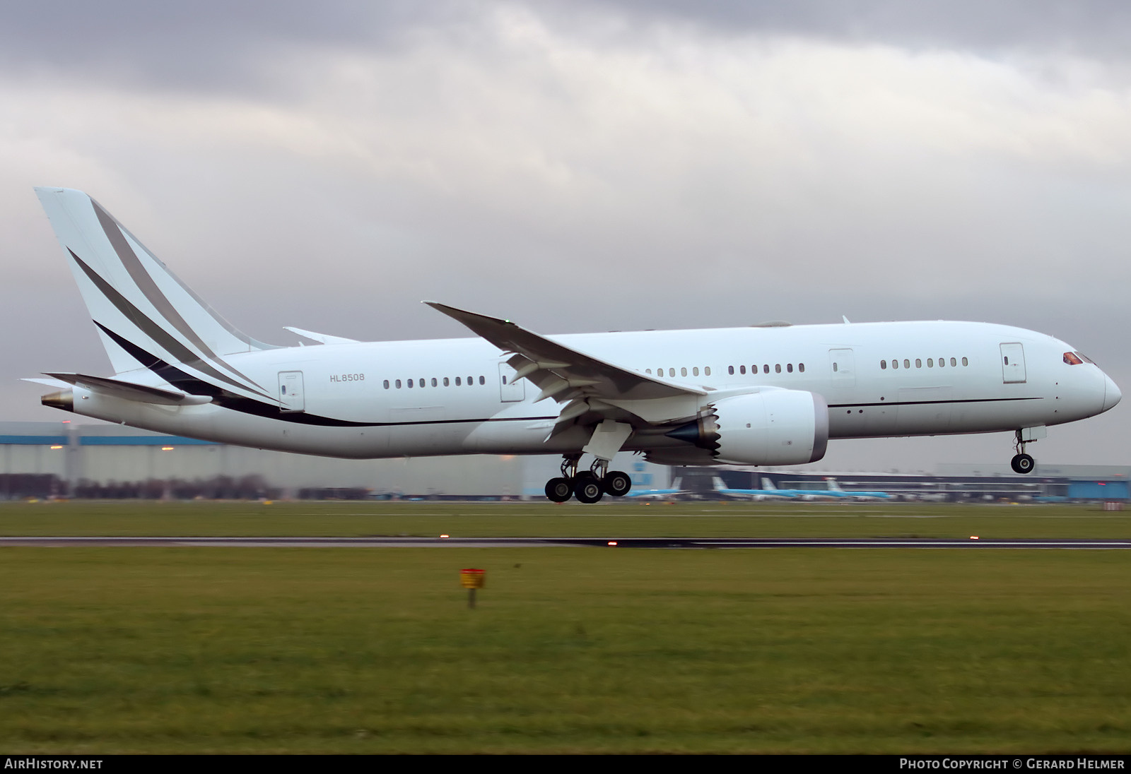 Aircraft Photo of HL8508 | Boeing 787-8 Dreamliner | AirHistory.net #630271