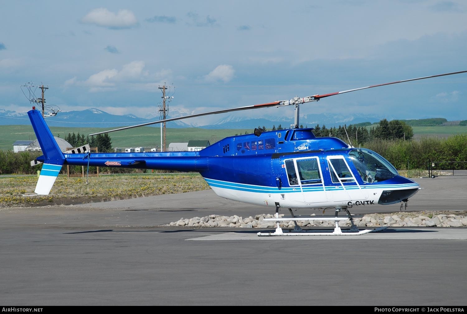 Aircraft Photo of C-GVTK | Bell 206B JetRanger II | Great Slave Helicopters | AirHistory.net #630281