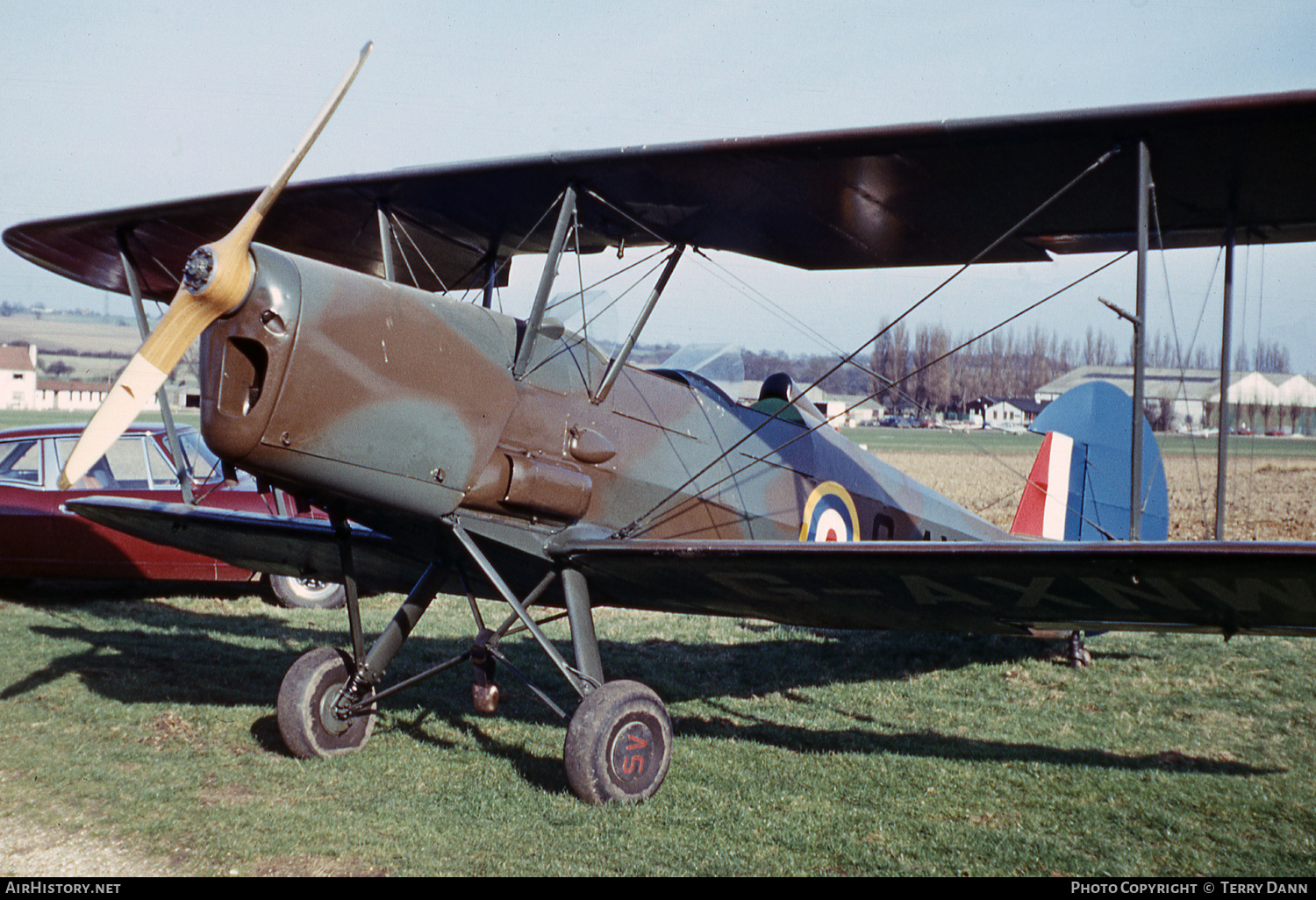 Aircraft Photo of G-AXNW | SNCAN Stampe SV-4C | UK - Air Force | AirHistory.net #630290