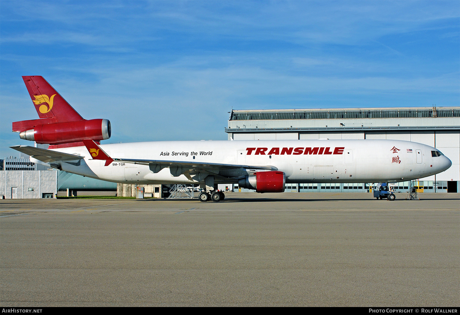 Aircraft Photo of 9M-TGR | McDonnell Douglas MD-11/F | Transmile Air Services | AirHistory.net #630304