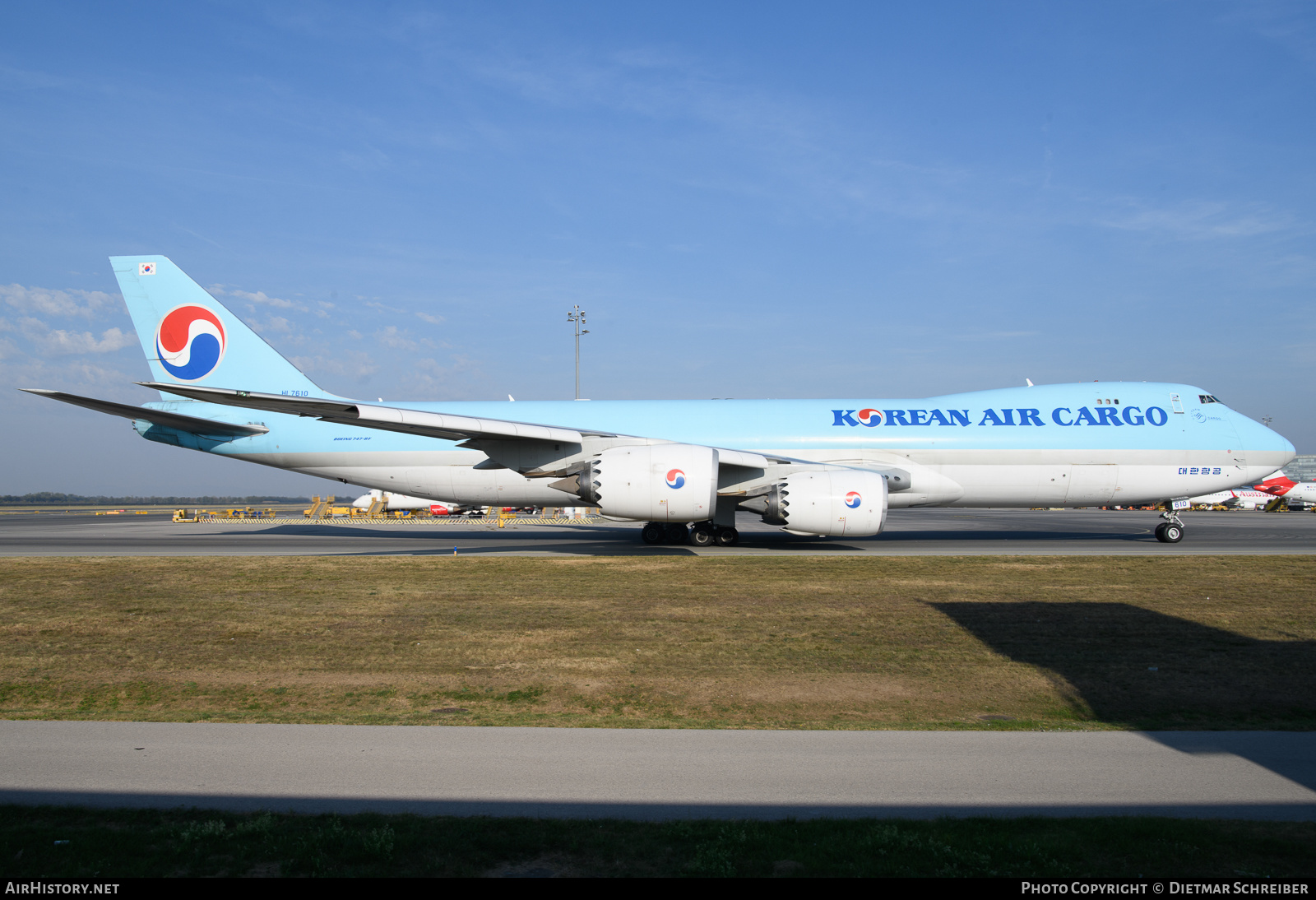 Aircraft Photo of HL7610 | Boeing 747-8HTF/SCD | Korean Air Cargo | AirHistory.net #630311