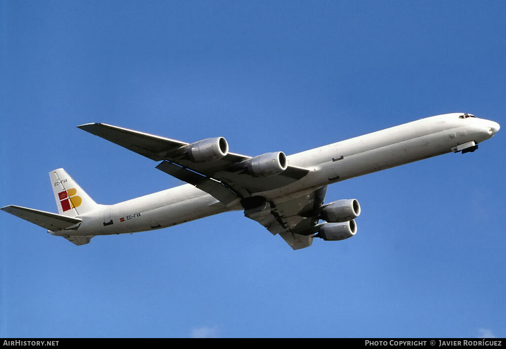 Aircraft Photo of EC-FVA | McDonnell Douglas DC-8-71(F) | Iberia Cargo | AirHistory.net #630327