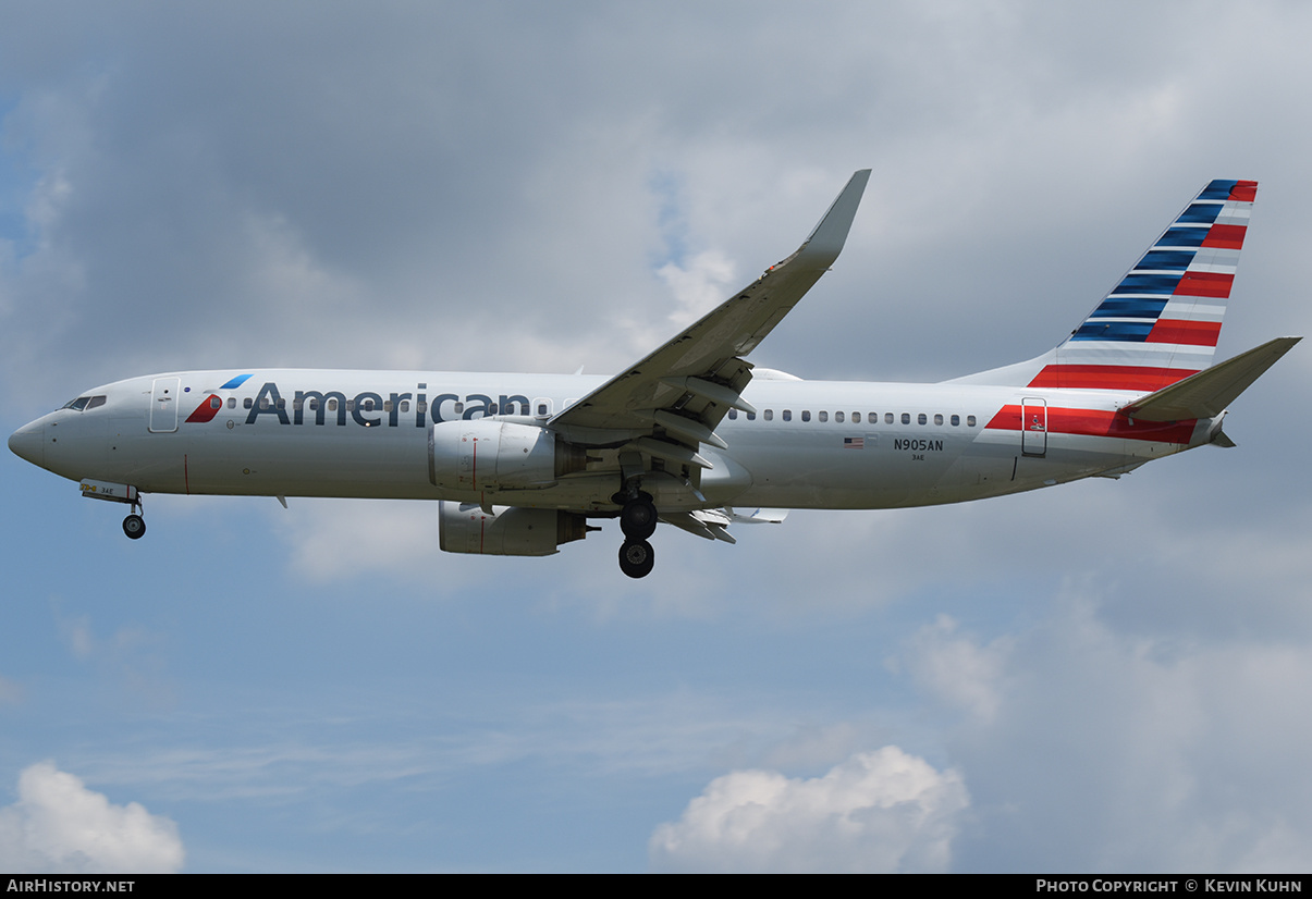 Aircraft Photo of N905AN | Boeing 737-823 | American Airlines | AirHistory.net #630333