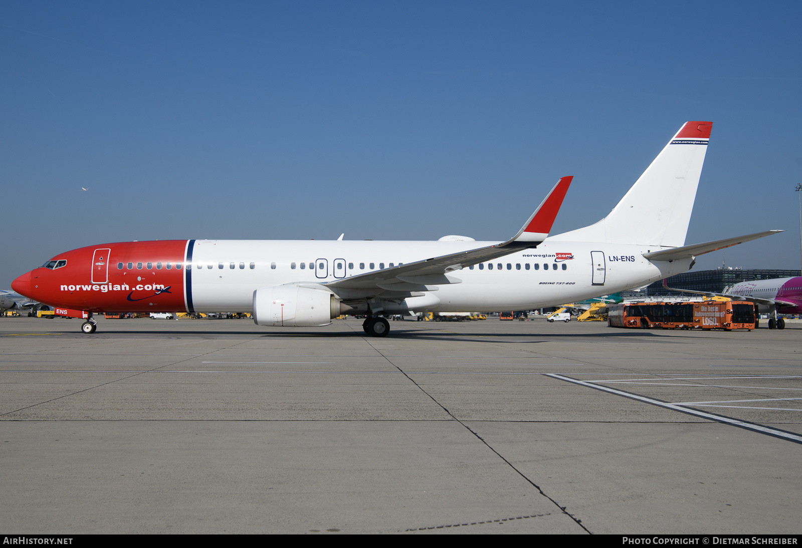 Aircraft Photo of LN-ENS | Boeing 737-8JP | Norwegian | AirHistory.net #630340