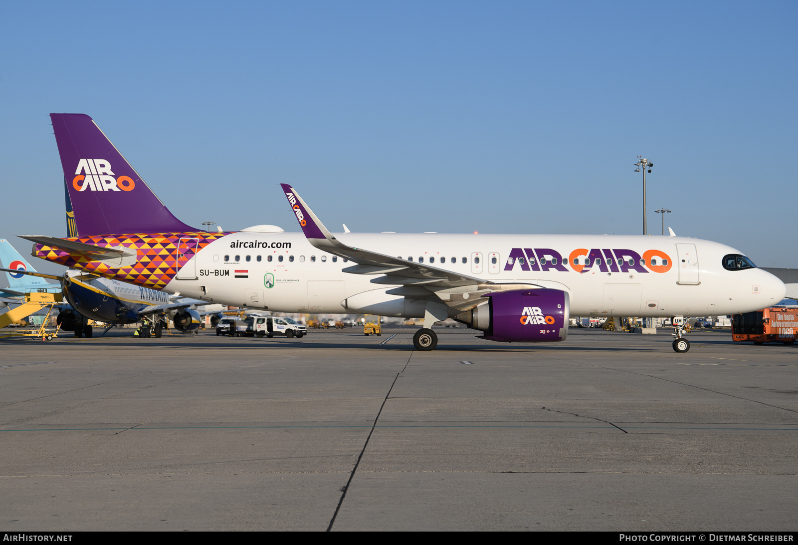 Aircraft Photo of SU-BUM | Airbus A320-251N | Air Cairo | AirHistory.net #630382
