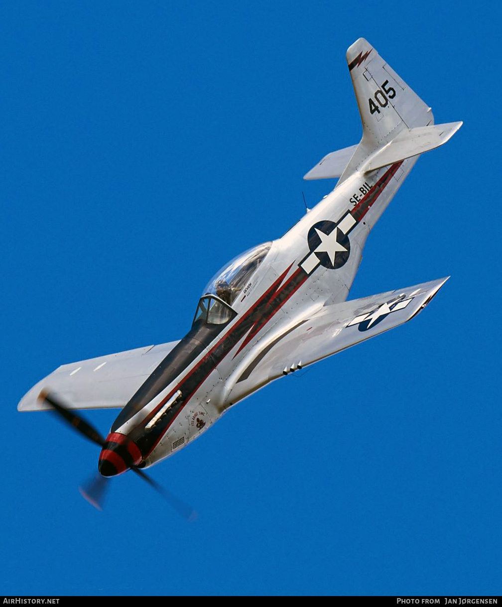 Aircraft Photo of SE-BIL | North American P-51D Mustang | USA - Air Force | AirHistory.net #630400