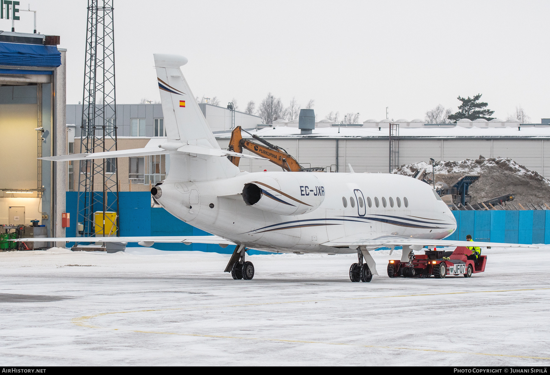 Aircraft Photo of EC-JXR | Dassault Falcon 2000 | AirHistory.net #630412