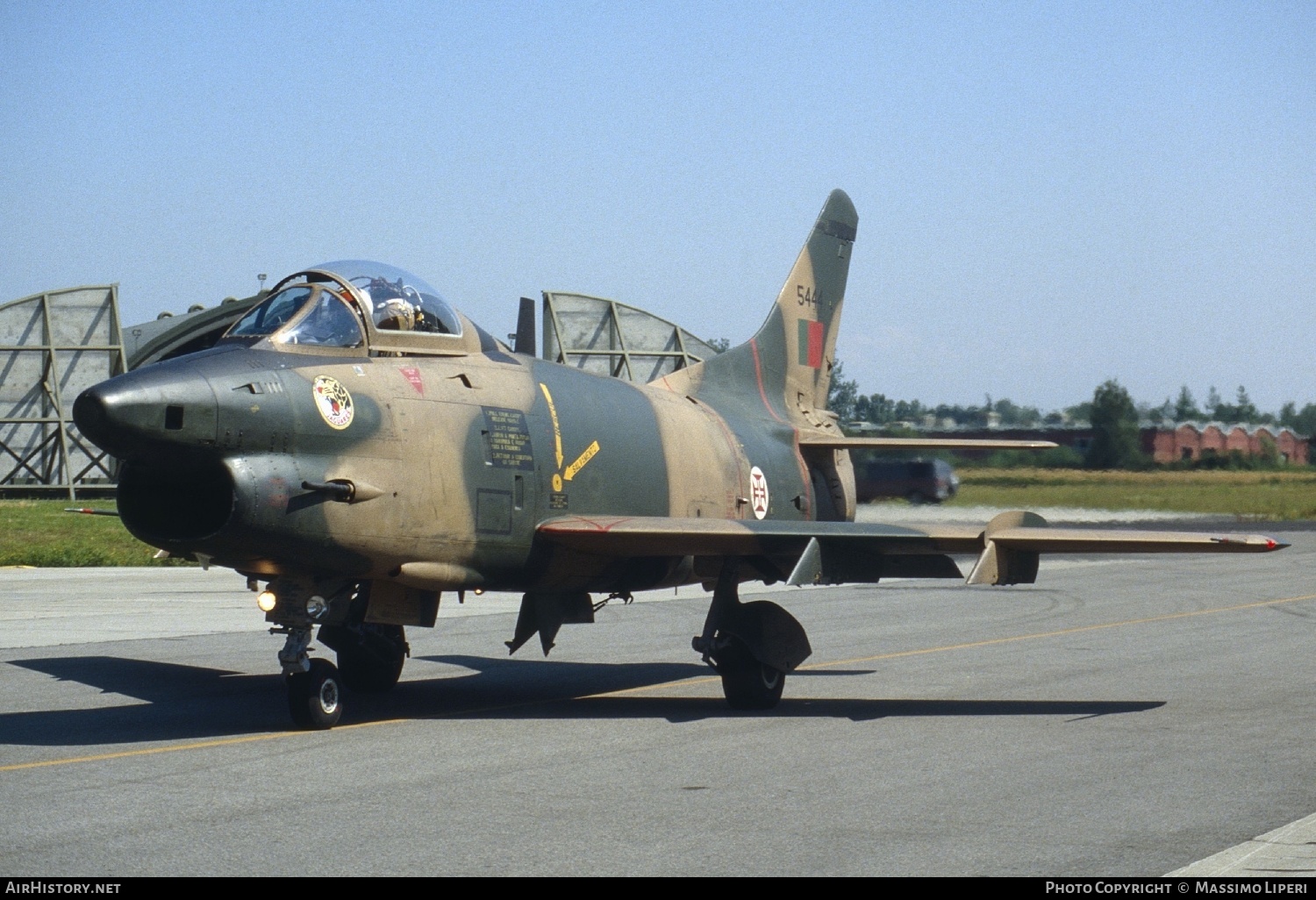 Aircraft Photo of 5444 | Fiat G-91R/3 | Portugal - Air Force | AirHistory.net #630424