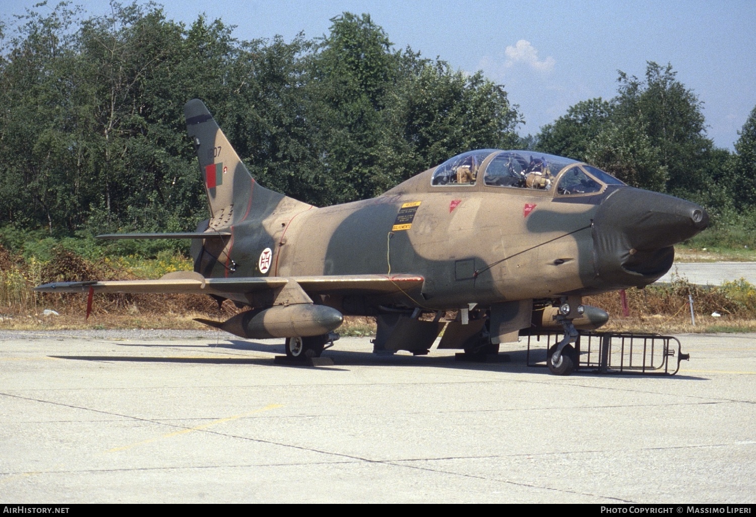 Aircraft Photo of 1807 | Fiat G-91T/3 | Portugal - Air Force | AirHistory.net #630431