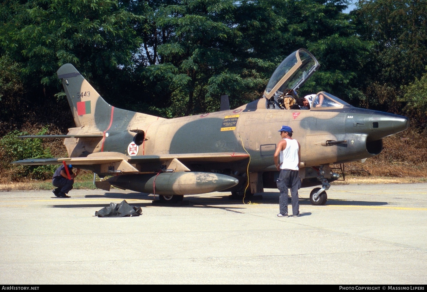 Aircraft Photo of 5443 | Fiat G-91R/3 | Portugal - Air Force | AirHistory.net #630432