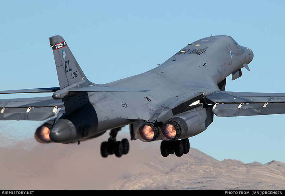 Aircraft Photo of 86-0095 | Rockwell B-1B Lancer | USA - Air Force | AirHistory.net #630466