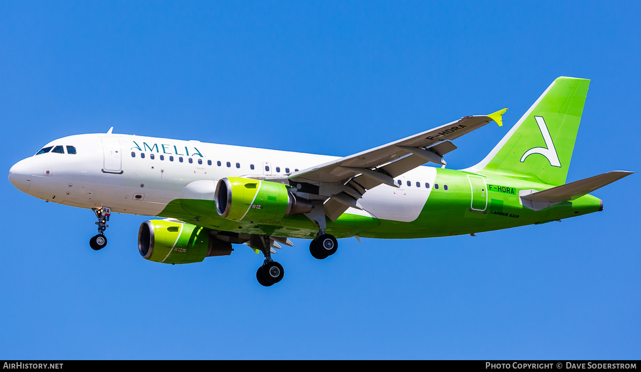 Aircraft Photo of F-HDRA | Airbus A319-111 | Amelia | AirHistory.net #630485