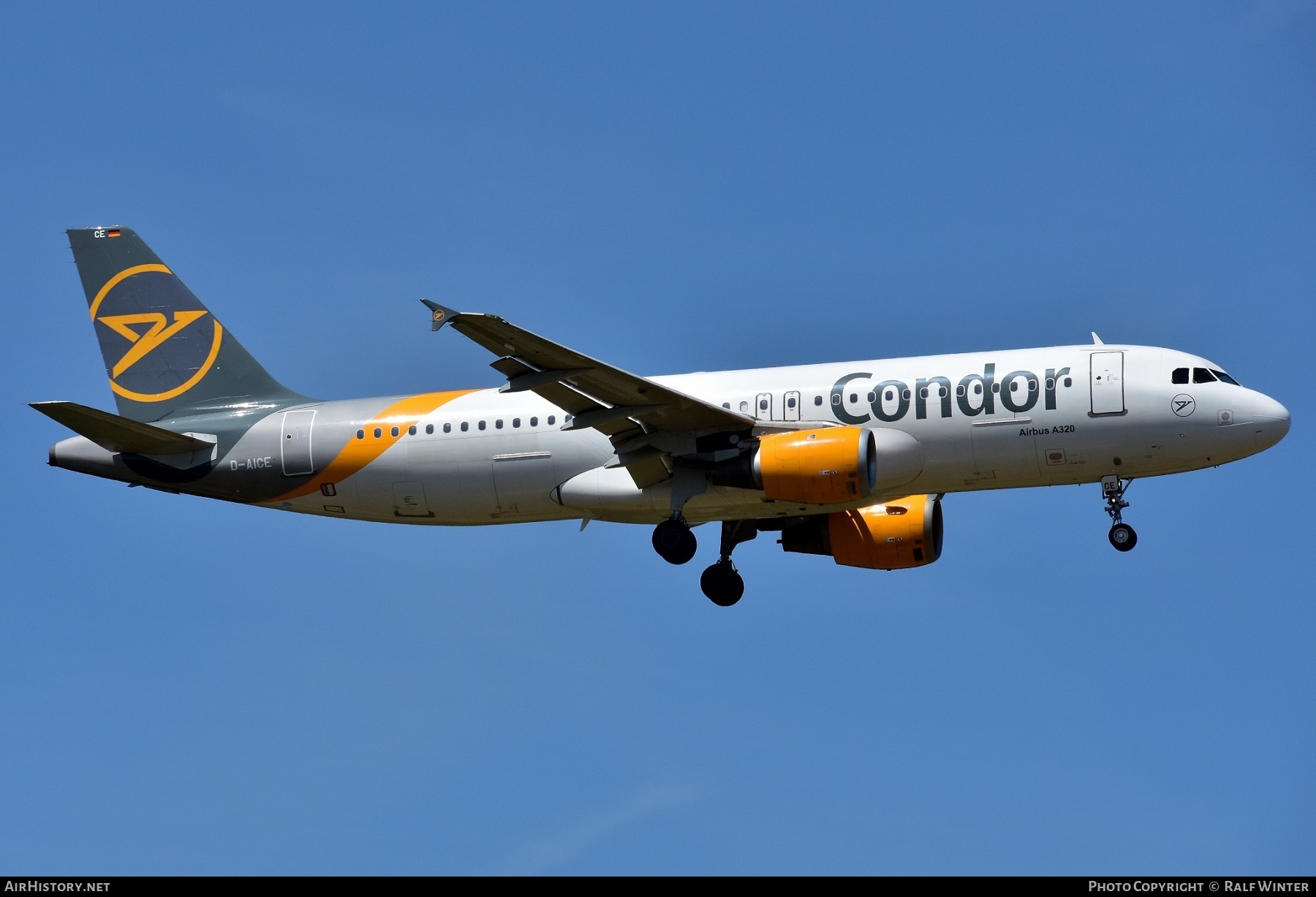 Aircraft Photo of D-AICE | Airbus A320-212 | Condor Flugdienst | AirHistory.net #630488