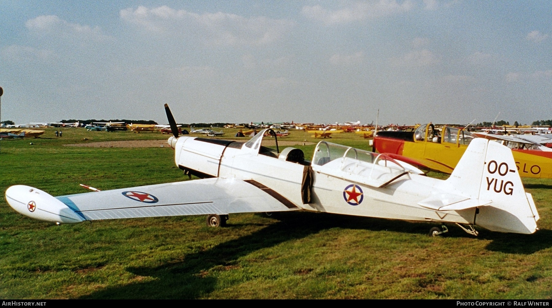 Aircraft Photo of OO-YUG | Zlin Z-526F Trener Master | Yugoslavia - Air Force | AirHistory.net #630489