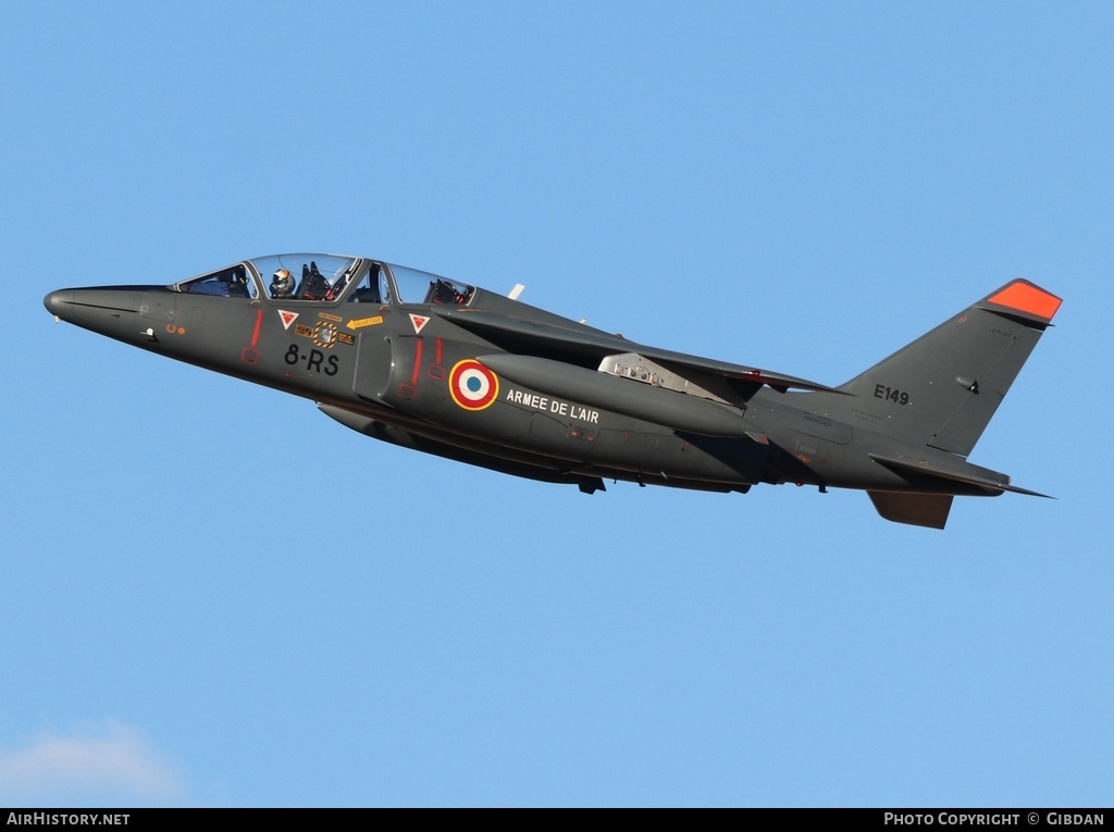 Aircraft Photo of E149 | Dassault-Dornier Alpha Jet E | France - Air Force | AirHistory.net #630500