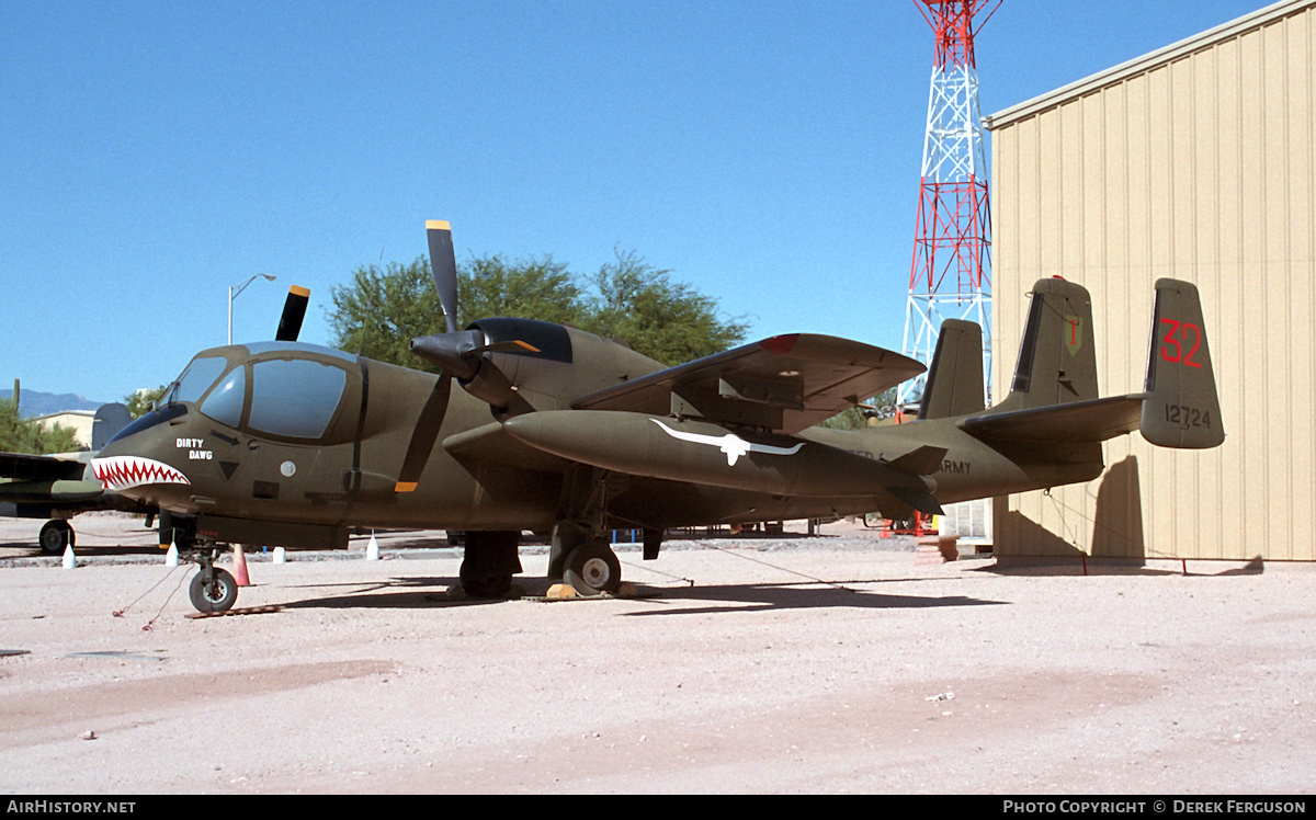 Aircraft Photo of 61-2724 / 12724 | Grumman OV-1C Mohawk (G-134) | USA - Army | AirHistory.net #630507