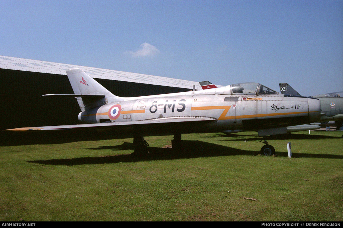 Aircraft Photo of 83 | Dassault MD-454 Mystere IV A | France - Air Force | AirHistory.net #630513