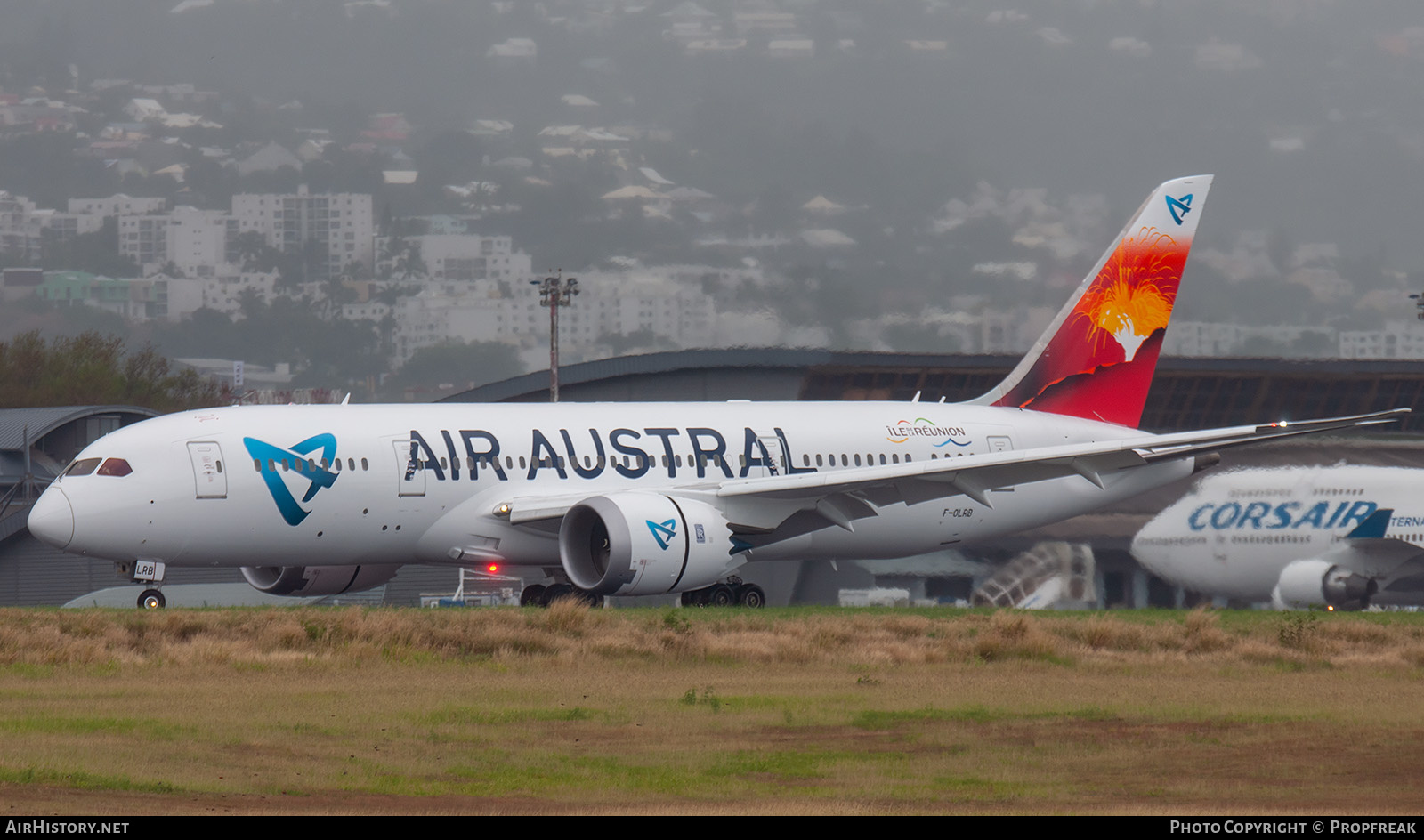 Aircraft Photo of F-OLRB | Boeing 787-8 Dreamliner | Air Austral | AirHistory.net #630525