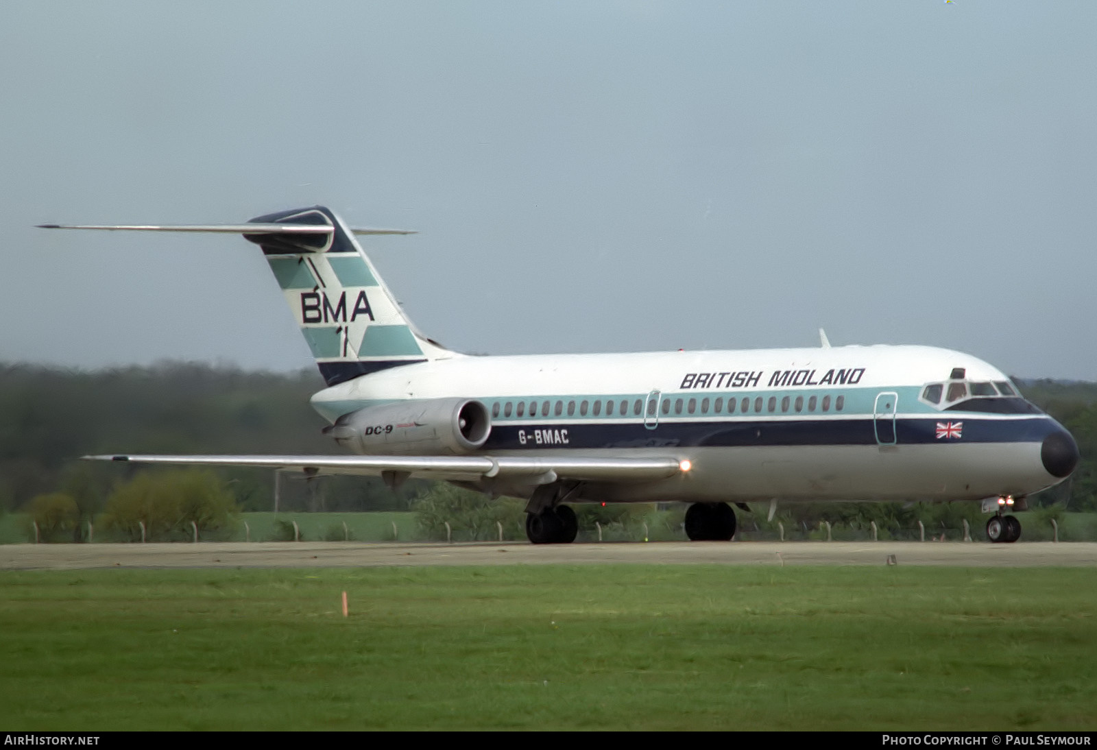 Aircraft Photo of G-BMAC | Douglas DC-9-14 | British Midland Airways - BMA | AirHistory.net #630532