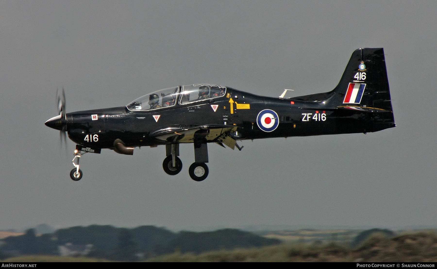 Aircraft Photo of ZF416 | Short S-312 Tucano T1 | UK - Air Force | AirHistory.net #630536