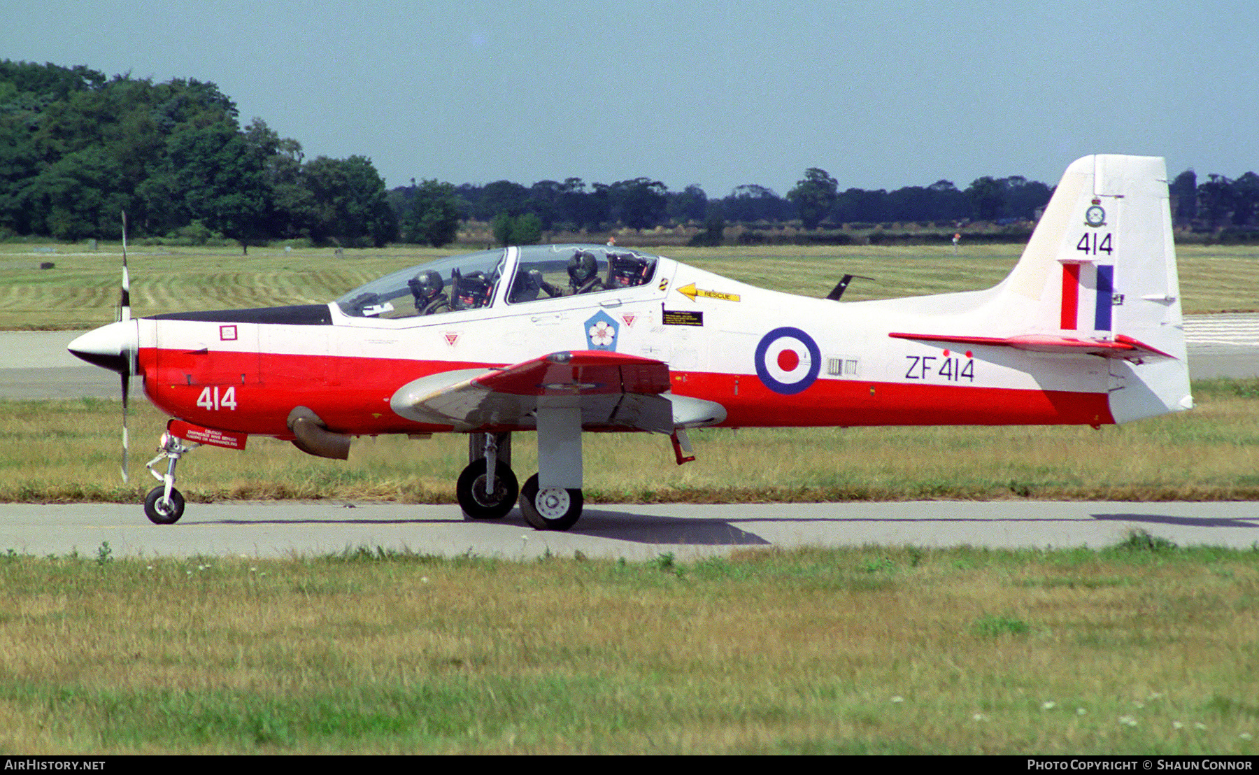 Aircraft Photo of ZF414 | Short S-312 Tucano T1 | UK - Air Force | AirHistory.net #630537