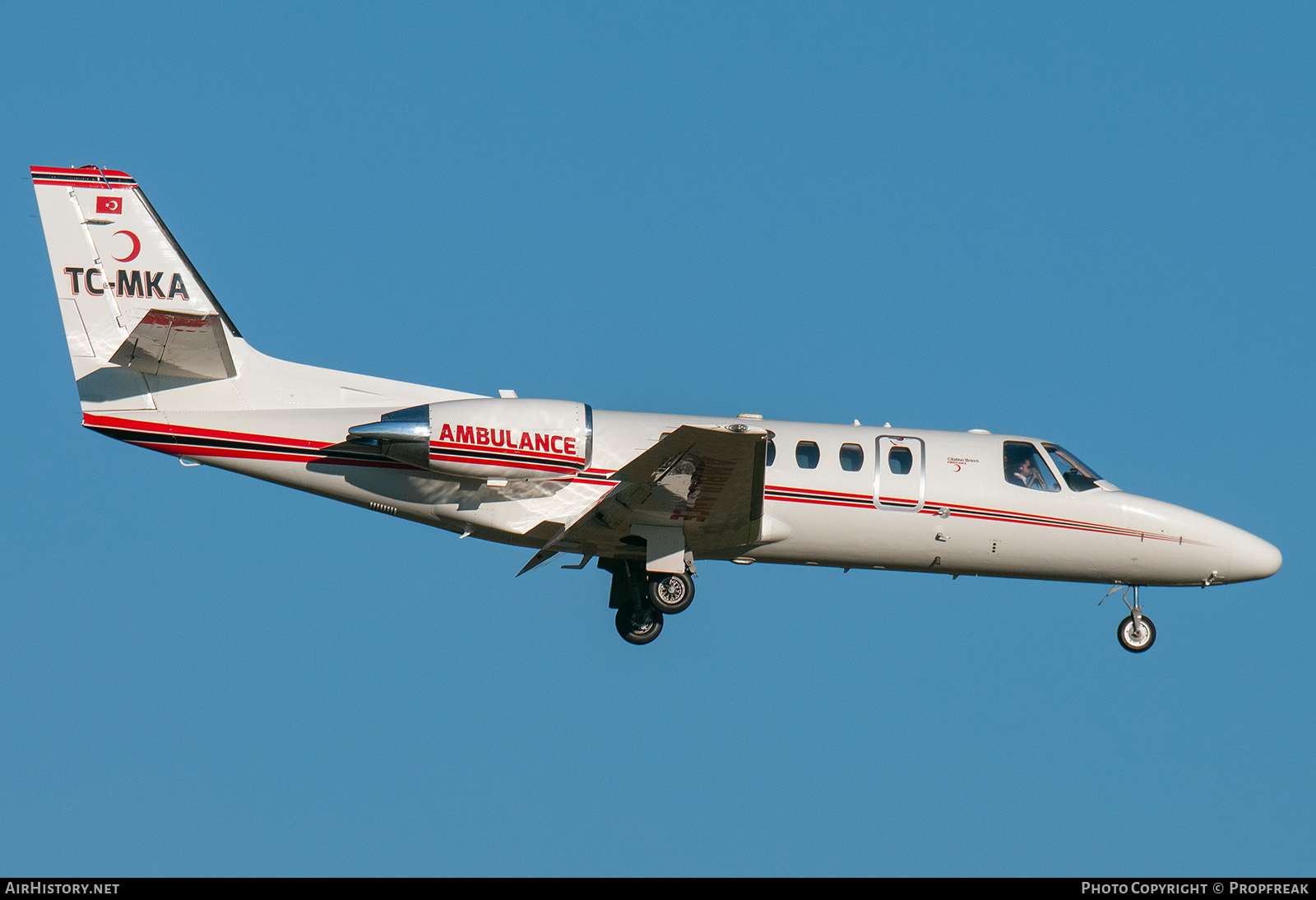 Aircraft Photo of TC-MKA | Cessna 550 Citation Bravo | AirHistory.net #630540