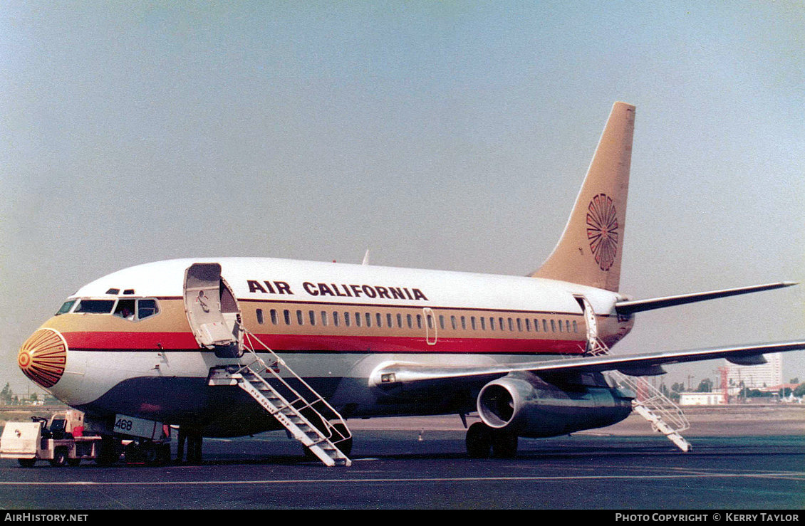 Aircraft Photo of N468AC | Boeing 737-293 | Air California | AirHistory.net #630543