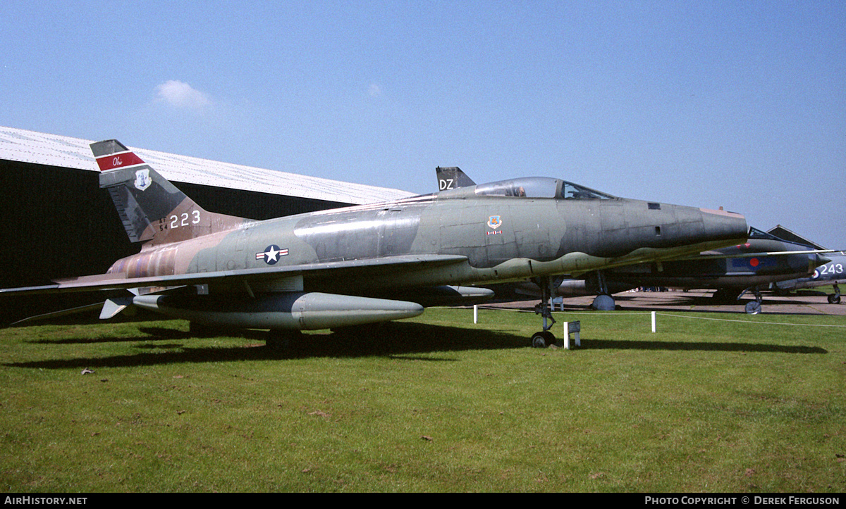 Aircraft Photo of 54-2223 / AF54-223 | North American F-100D Super Sabre | USA - Air Force | AirHistory.net #630544