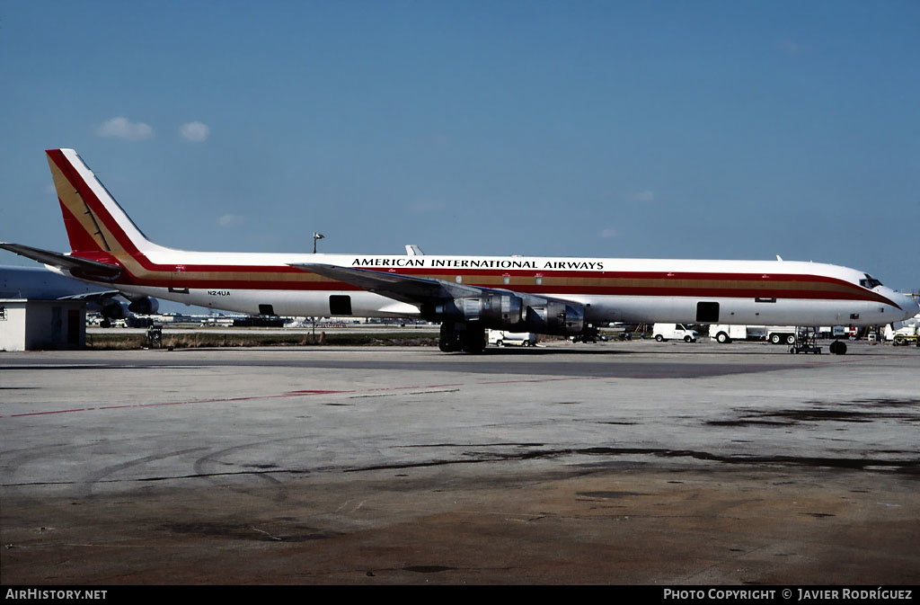 Aircraft Photo of N24UA | McDonnell Douglas DC-8-61(F) | American International Airways | AirHistory.net #630546