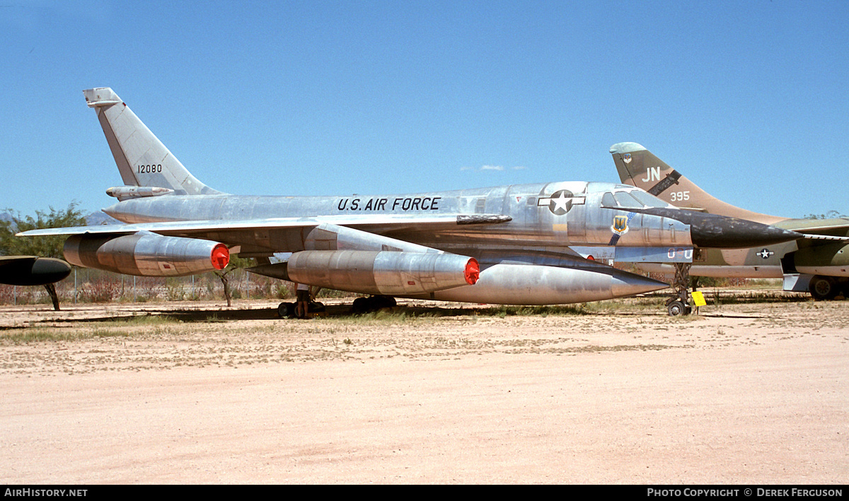 Aircraft Photo of 61-2080 / 12080 | Convair B-58A Hustler | USA - Air Force | AirHistory.net #630557
