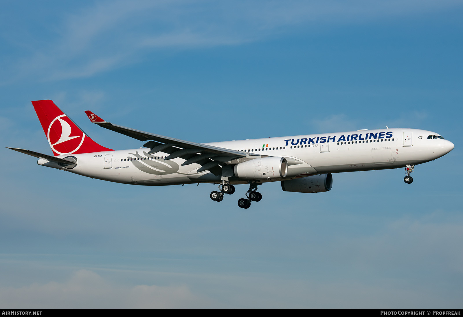 Aircraft Photo of EI-FLT | Airbus A330-343E | Turkish Airlines | AirHistory.net #630561