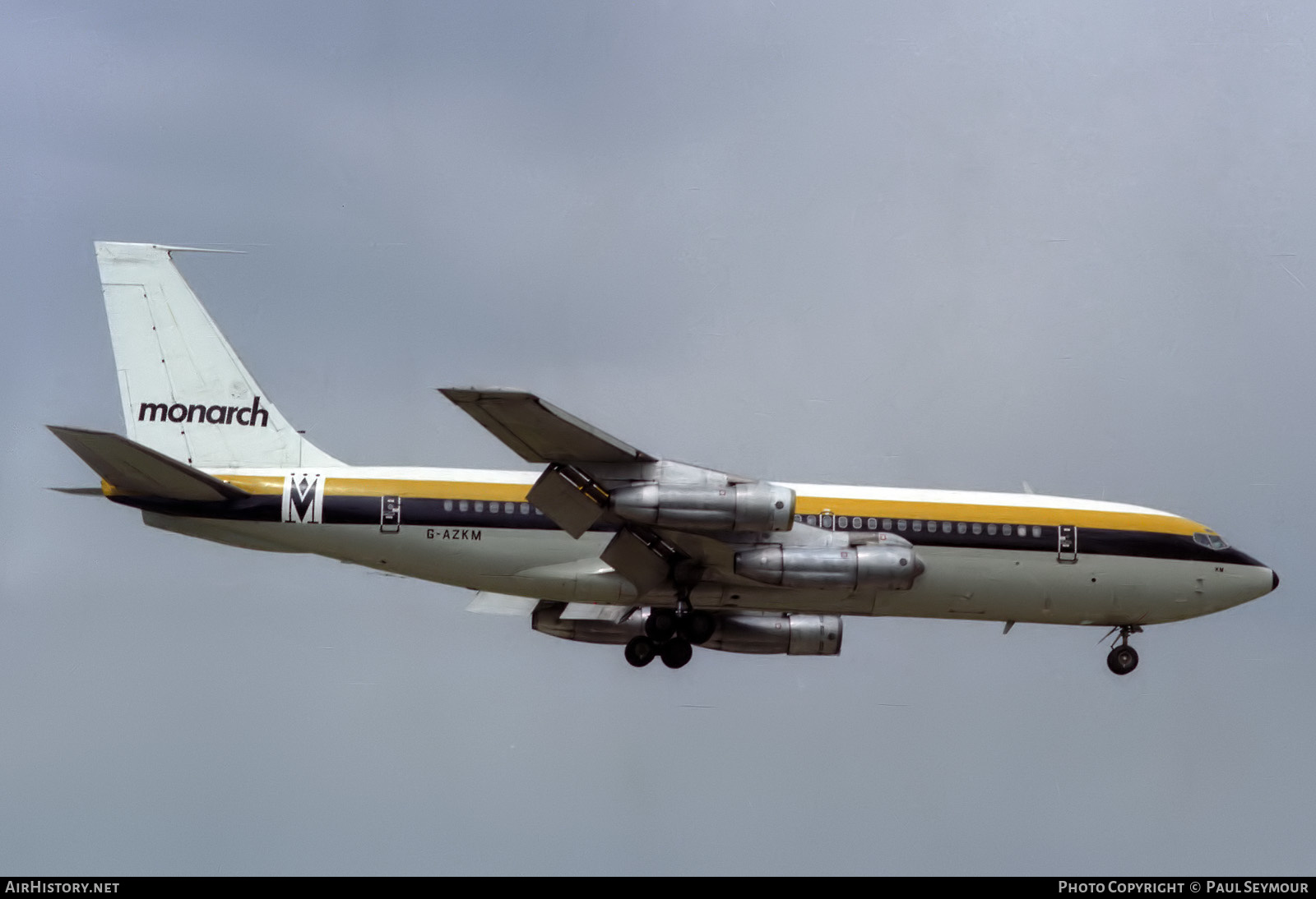 Aircraft Photo of G-AZKM | Boeing 720-051B | Monarch Airlines | AirHistory.net #630563