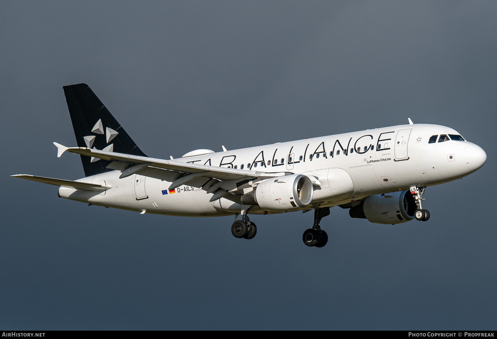 Aircraft Photo of D-AILS | Airbus A319-114 | Lufthansa CityLine | AirHistory.net #630570