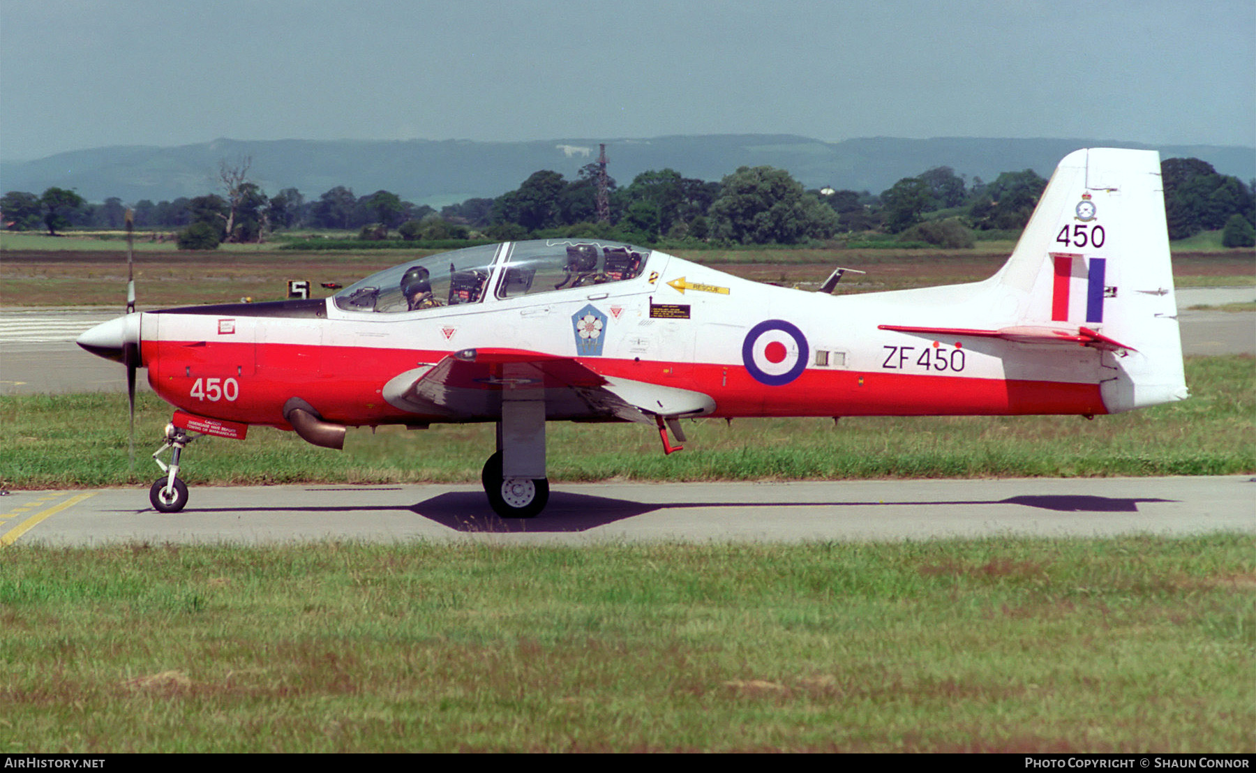 Aircraft Photo of ZF450 | Short S-312 Tucano T1 | UK - Air Force | AirHistory.net #630577