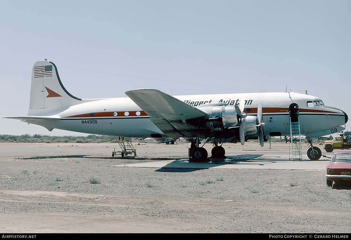 Aircraft Photo of N44909 | Douglas C-54R Skymaster | Biegert Aviation | AirHistory.net #630586