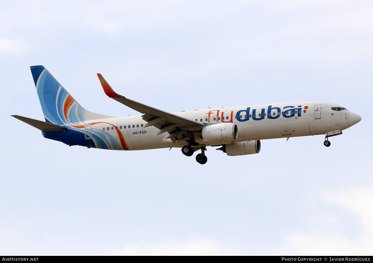 Aircraft Photo of A6-FER | Boeing 737-8KN | Flydubai | AirHistory.net #630609