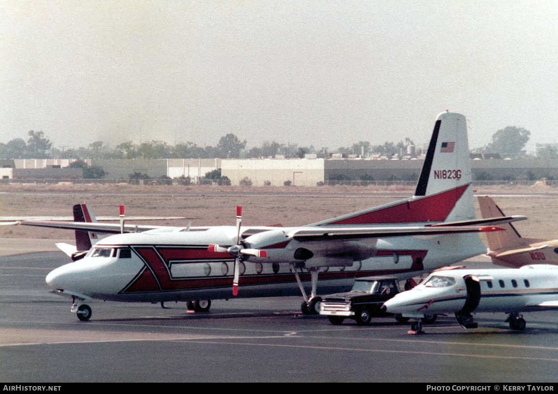 Aircraft Photo of N1823G | Fairchild F-27J | AirHistory.net #630614