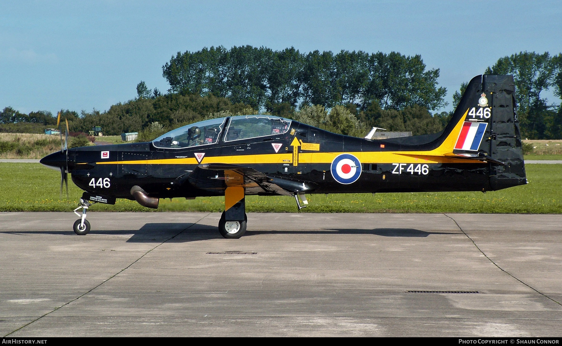 Aircraft Photo of ZF446 | Short S-312 Tucano T1 | UK - Air Force | AirHistory.net #630620
