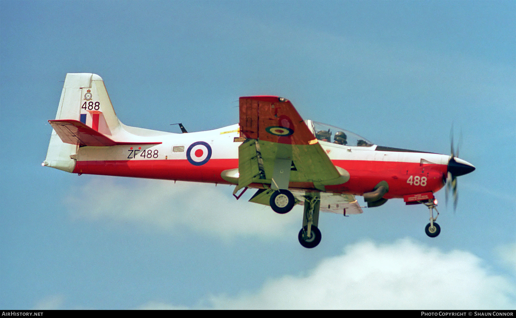 Aircraft Photo of ZF488 | Short S-312 Tucano T1 | UK - Air Force | AirHistory.net #630623
