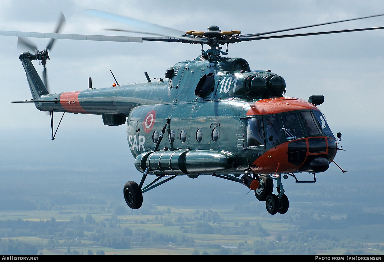 Aircraft Photo of 101 | Mil Mi-8MTV-1 | Latvia - Air Force | AirHistory.net #630625
