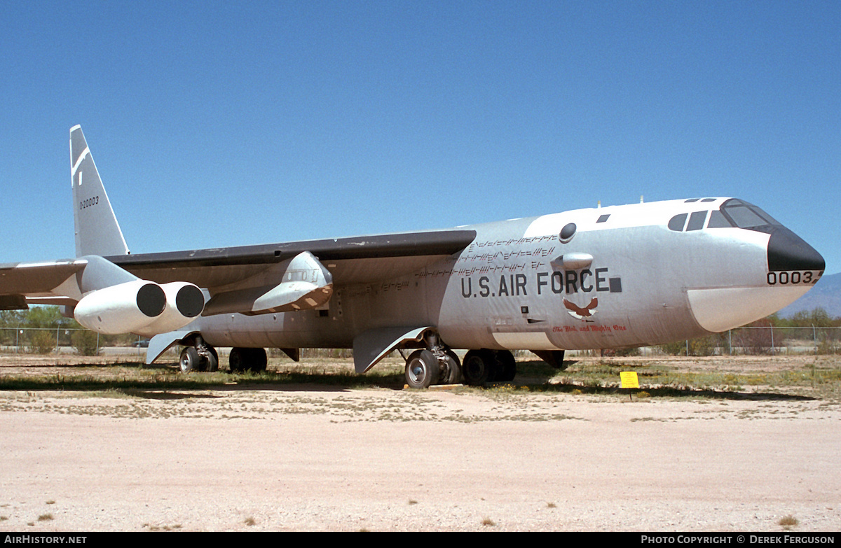 Aircraft Photo of 52-003 / 0-20003 | Boeing NB-52A Stratofortress | USA - Air Force | AirHistory.net #630630