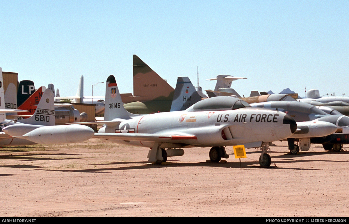Aircraft Photo of 53-6145 / 36145 | Lockheed T-33A | USA - Air Force | AirHistory.net #630632