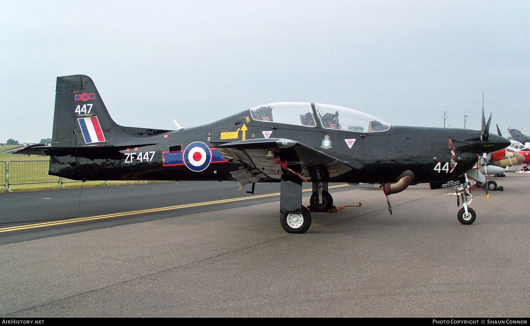 Aircraft Photo of ZF447 | Short S-312 Tucano T1 | UK - Air Force | AirHistory.net #630645
